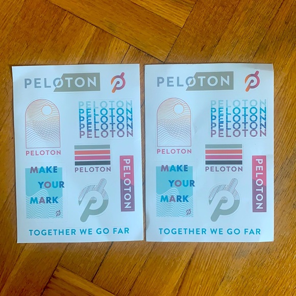 Peloton stickers - Picture 1 of 2